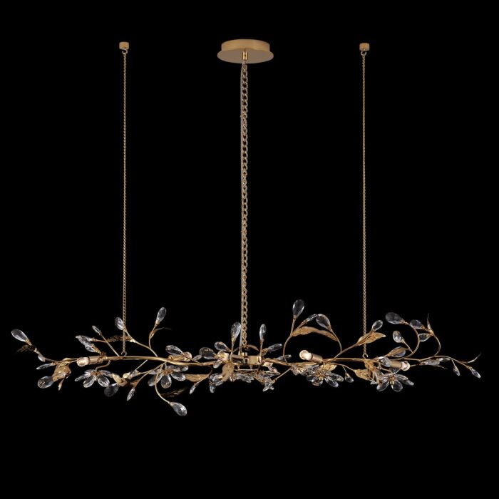 Ramo 6-Light LED Island Pendant in Gold