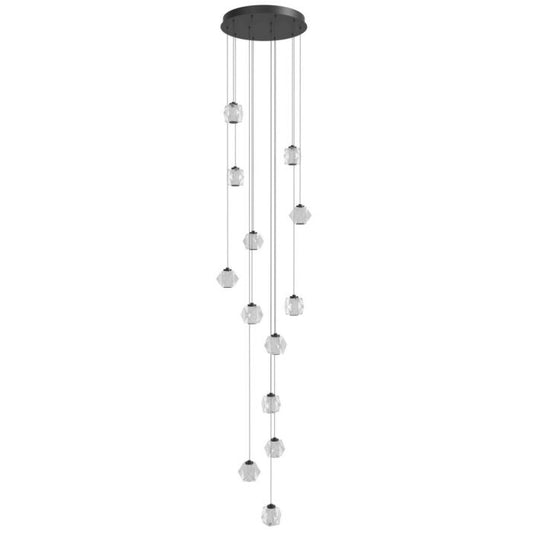 Beluga 13-Light LED Pendant in Black