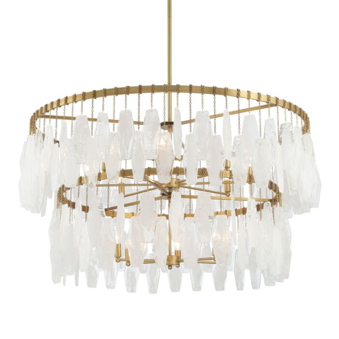 Willow 14-Light 1Pendant in Legacy Brass