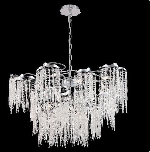 Chrome 39-Inch 16-Light Chandelier