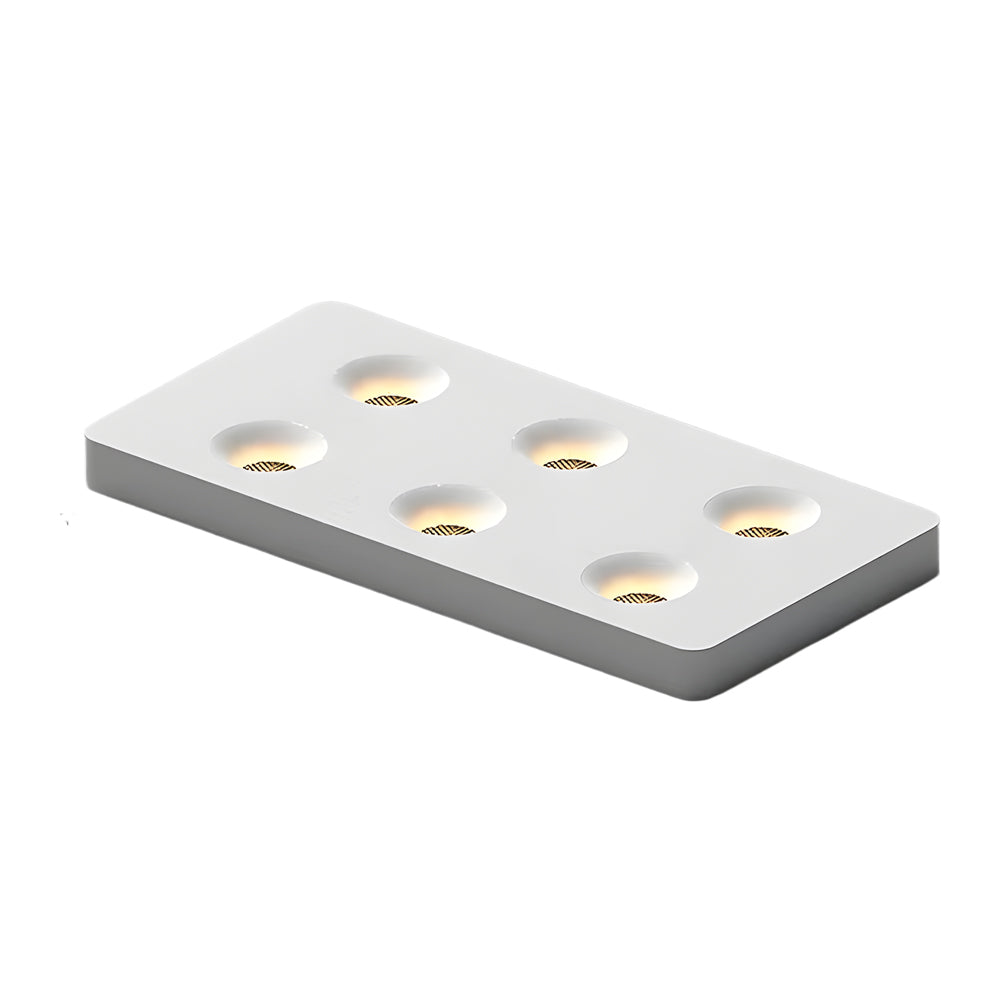 Square LED Anti-Glare Flush Mount Ceiling Light