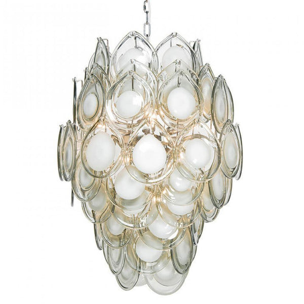 Chandelier, 8-Light, Grey, 36.5"H (16-1037GRY 504X030)