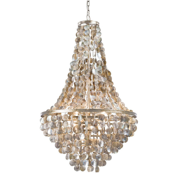 Chandelier, 6-Light, Natural, 46.5"H (16-1043 504WY5J)