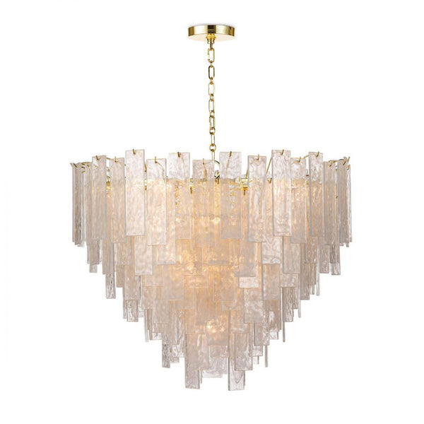 Chandelier, 16-Light, Clear, 27.5"H (16-1290 50500R0)