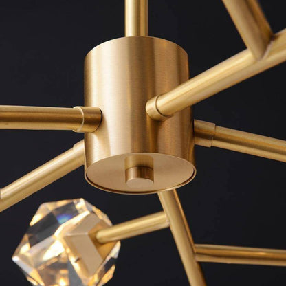 Diamante 15-Pendant Modern Chandelier