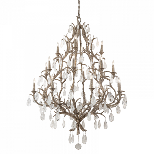 Chandelier, 20-Light, Bronze, Vienna Bronze Shade, 81"H (163-720 92G1)