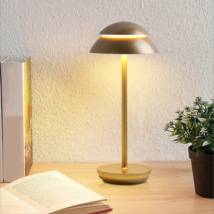 Modern Double Dome LED Accent Table Lamp Touch on/off