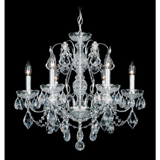 Century 6-Light Chandelier in Black Pearl