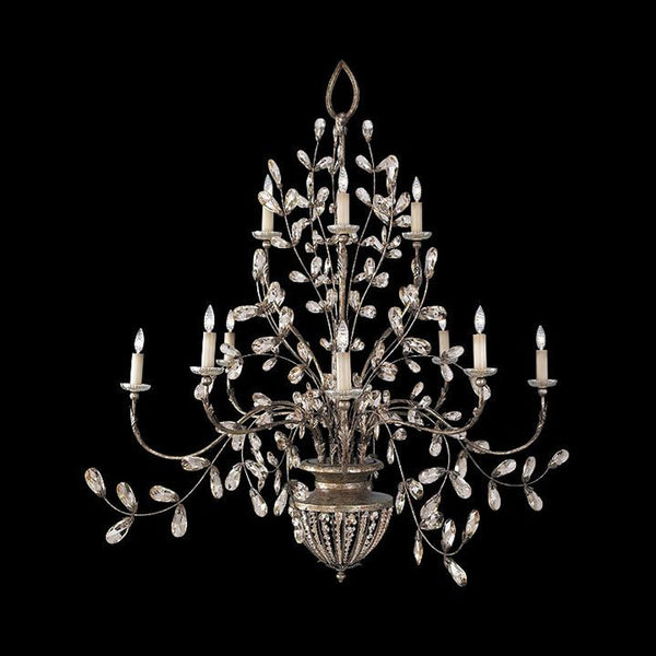 Midsummer Nights Dream Chandelier, Round, 12-Light, Gold, 70"W (175940ST 65T9)