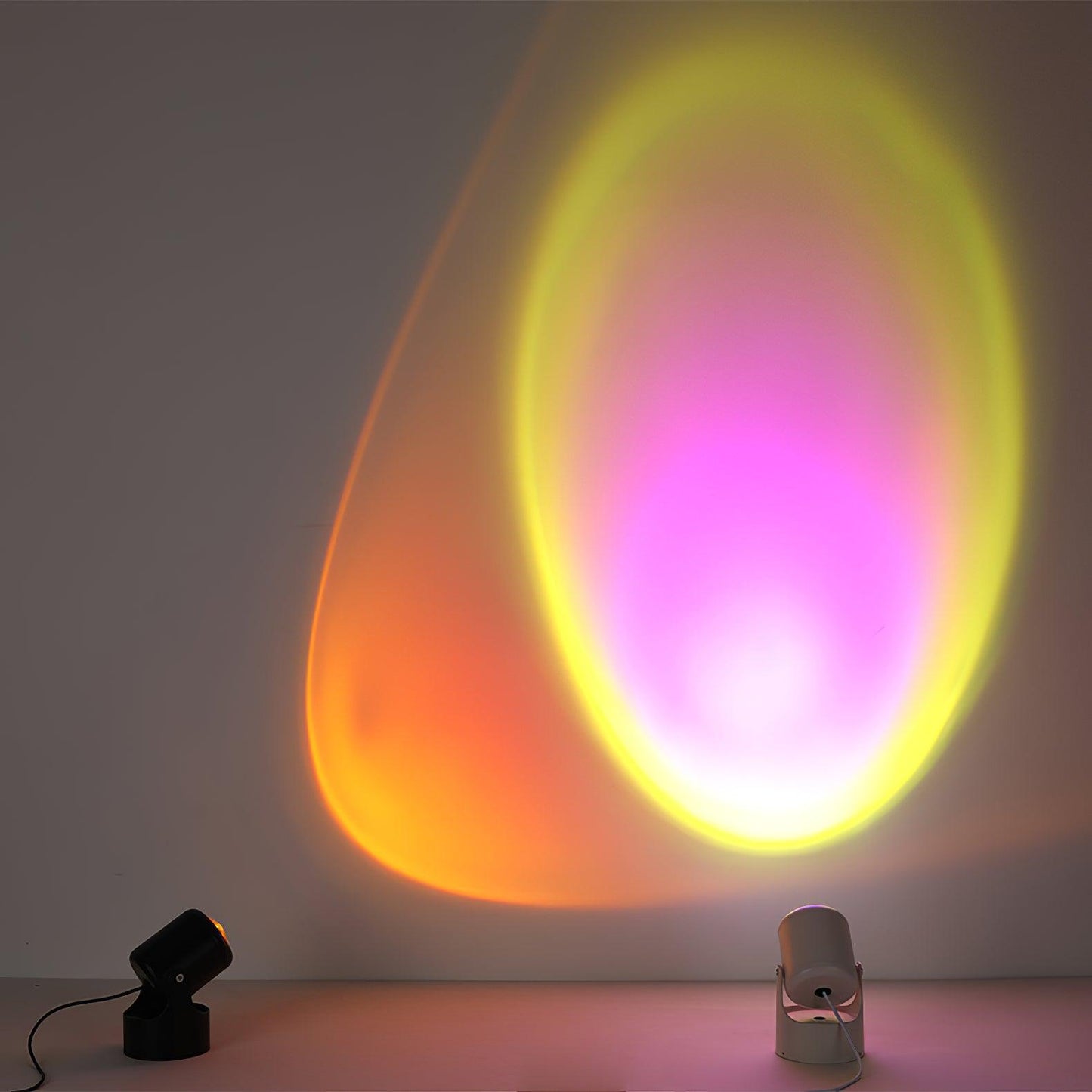 Sunset Projection LED Bedside lamp Table Light