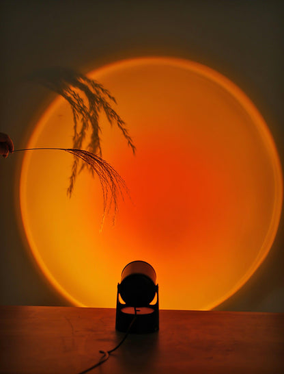 Sunset Projection LED Bedside lamp Table Light