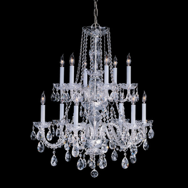 12 Light Bohemian Crystal Chandelier