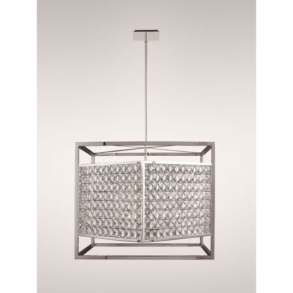 Struttura Stainless Steel 23.5-Inch Eight-Light Pendant