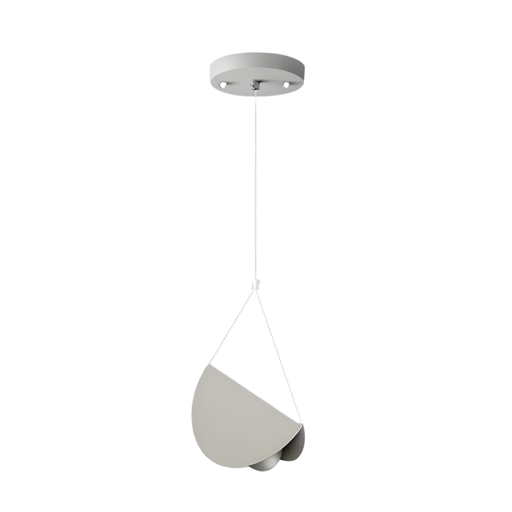 1/3/6-Light Minimalist Line White Glider Pendant Light