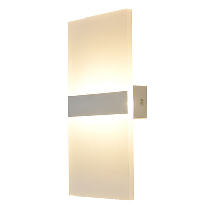 Rectangular Acrylic 6W LED Modern Wall Lamp Wall Sconce Lighting