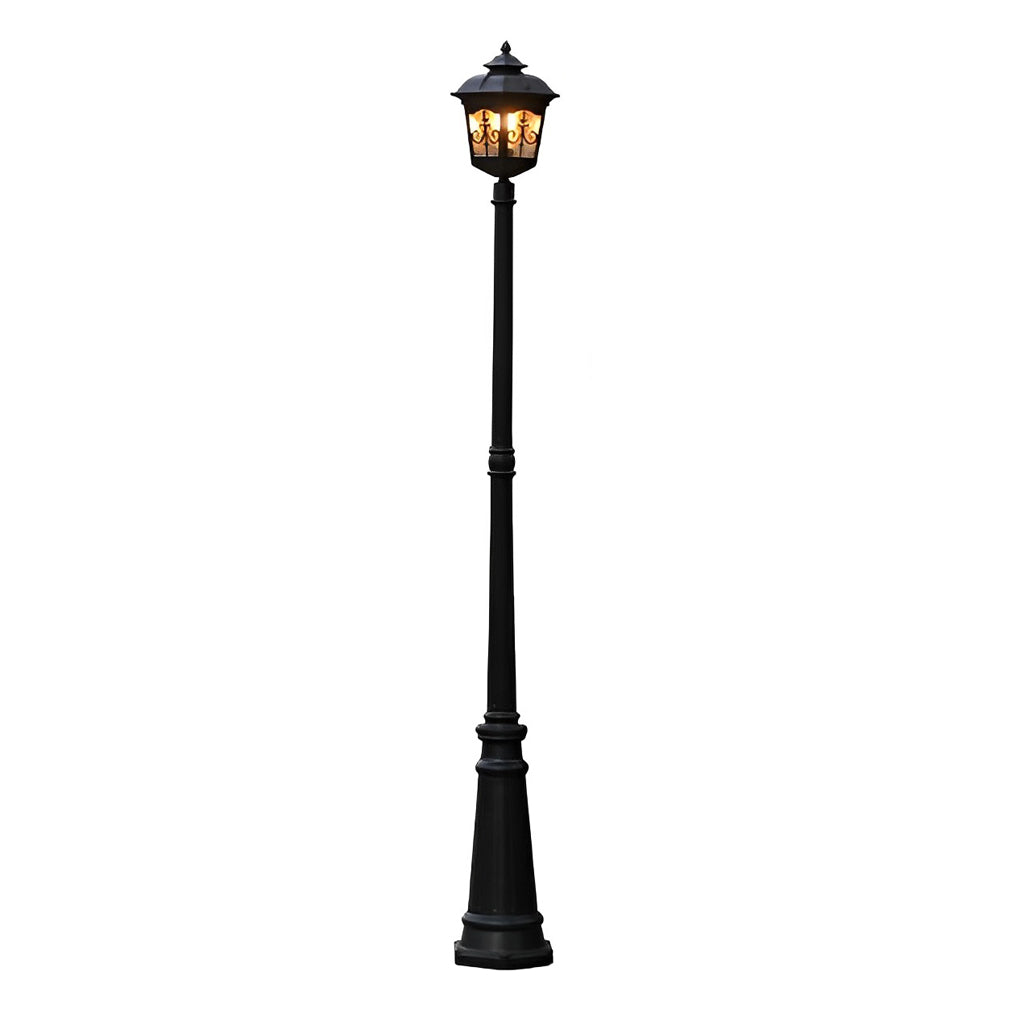 Retro Minimalist LED Waterproof European Style Garden Lamp Post Lights