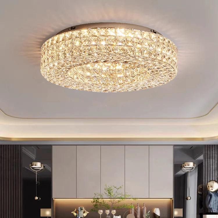 Bacci Crystal Ceiling Light Fixture