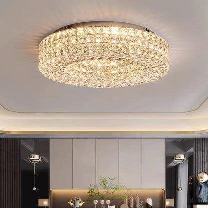 Bacci Crystal Ceiling Light Fixture