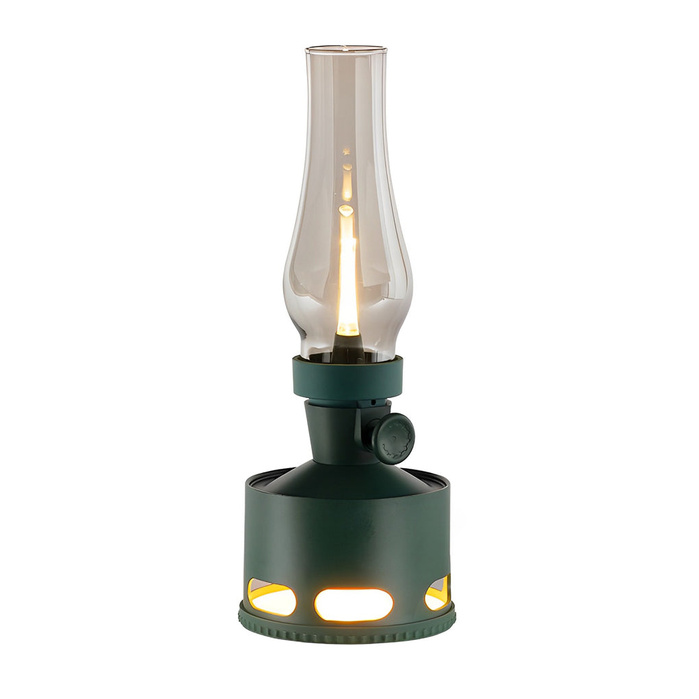 Modern Battery Operated Kerosene Style LED Table Lamp