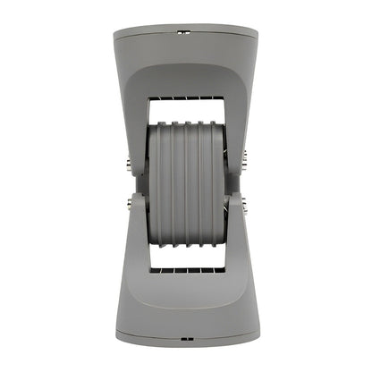 8 In. 2-Light Rotating Heads LED Up Down Outdoor Wall Light