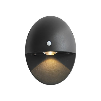 Oval Shape USB Rechargeable Motion Sensor Magnetic Modern Wall Lamp