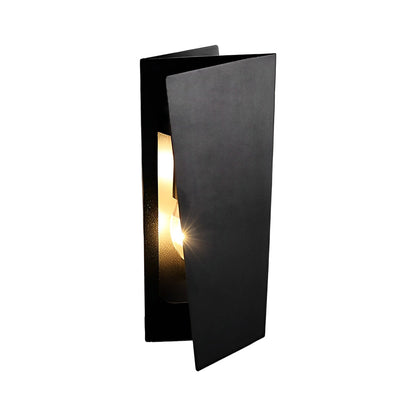 Folding Rectangular Iron LED up and Down Lighting Modern Wall Lamp