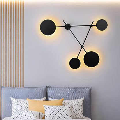 Geometric Round LED Nordic Wall Sconce Lighting Wall Lamp Wall Light Fixture