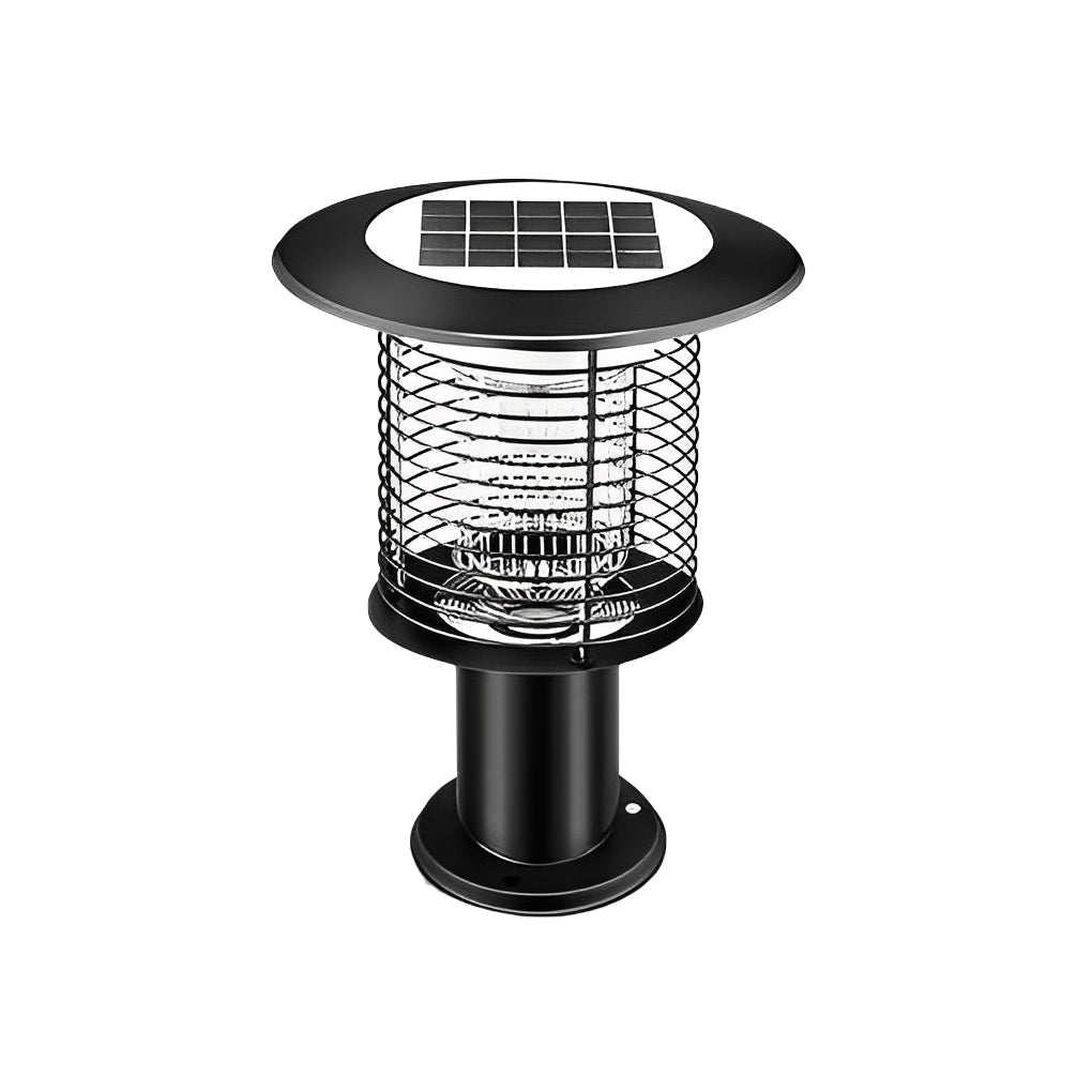 Waterproof USB Solar Bug Zapper Mosquito Killer Lamp Garden Lights