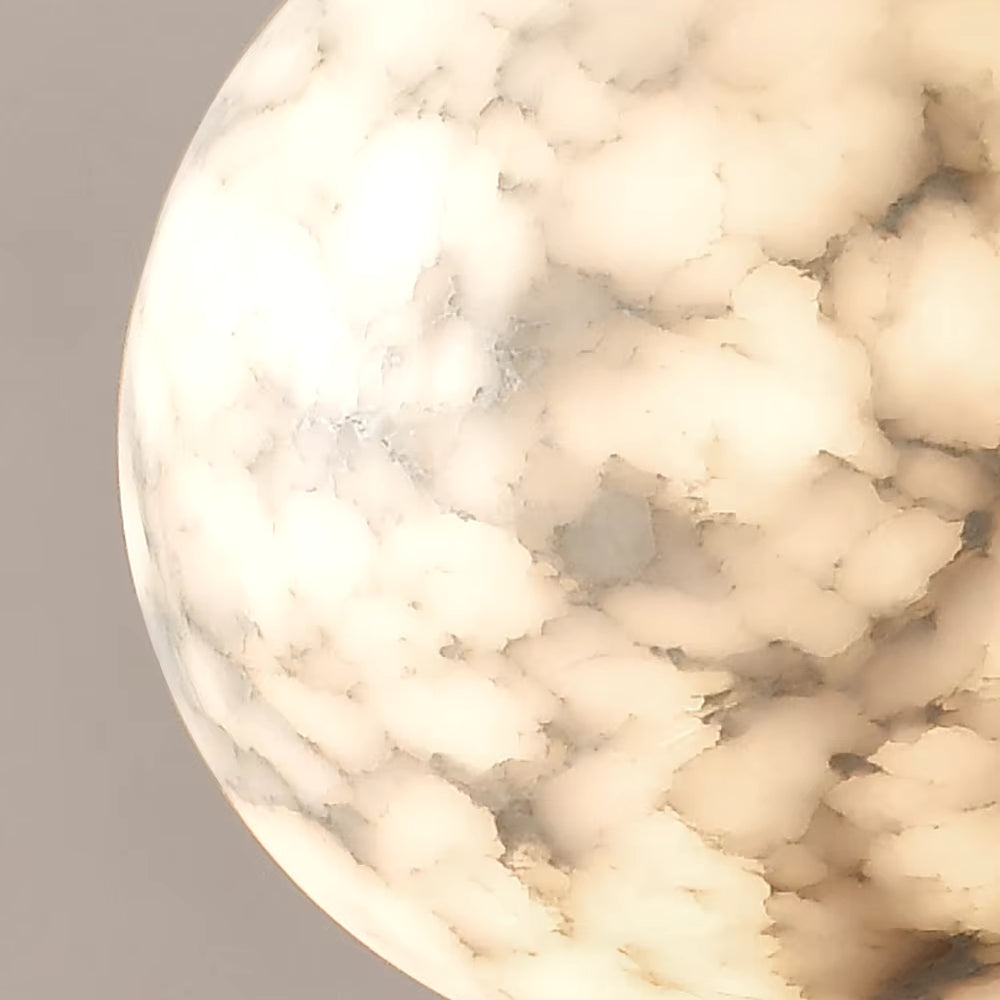 Moonshade Natural Marble Ball Pendant Light