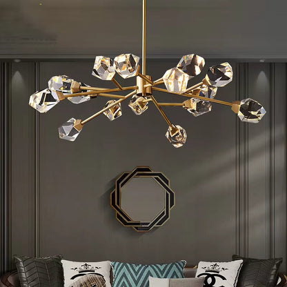 Diamante 15-Pendant Modern Chandelier