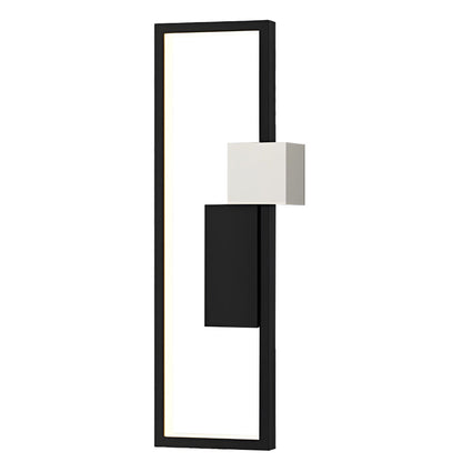 Rectangular Three-color Light LED Nordic Wall Light Fixture Wall Lamp