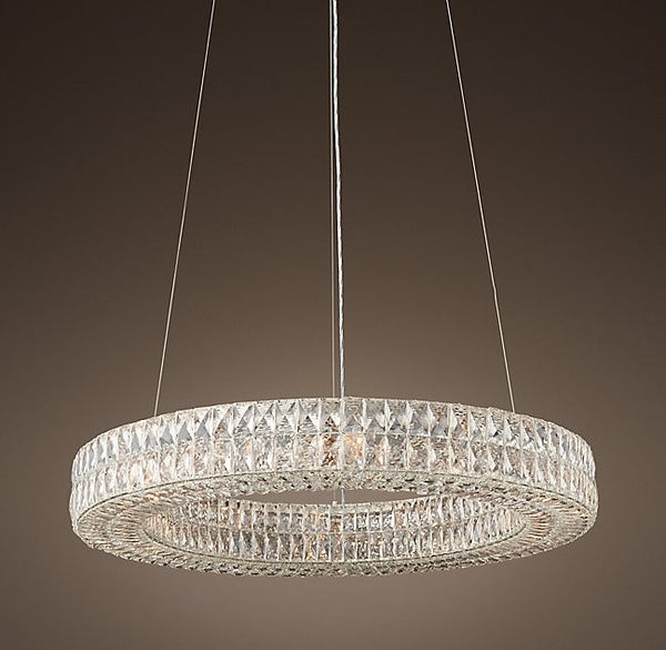 Modern style creative 12 lights round crystal chandeliers