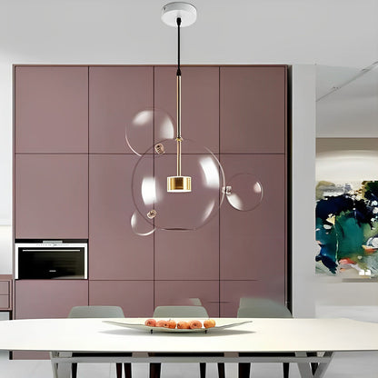 Globe Bubble Glass Pendant Light Modern Pendant Lighting