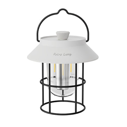 USB Rechargeable Dimmable LED Hanging Stand Portable Outdoor Lanterns