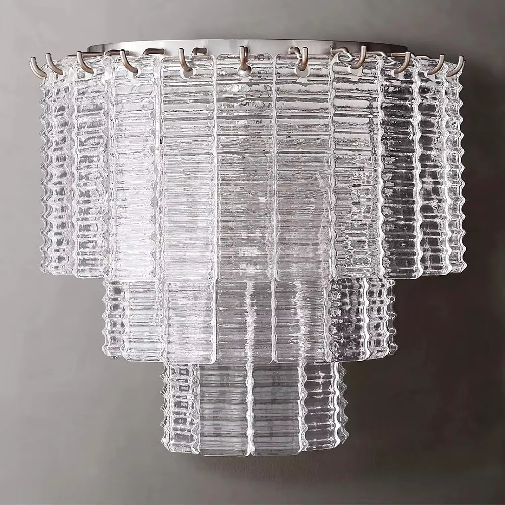 Palermo Clear Crystal Wall Sconce