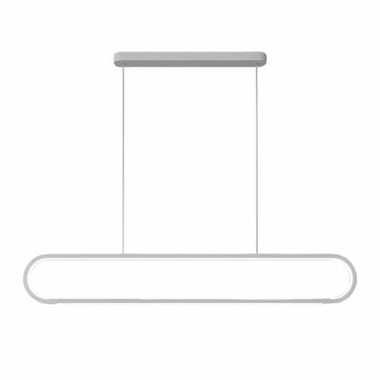 Minimalist Strip Stepless Dimming LED Modern Chandelier Hanging Lamp