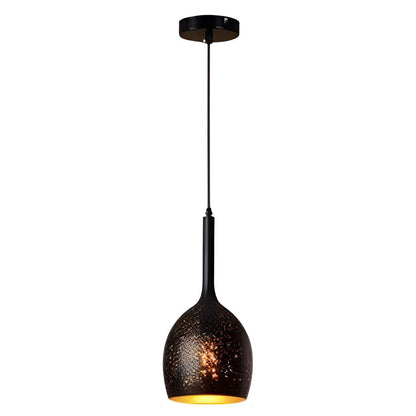 Creative Iron E27 Black Retro Industrial Pendant Light Hanging Ceiling Lights