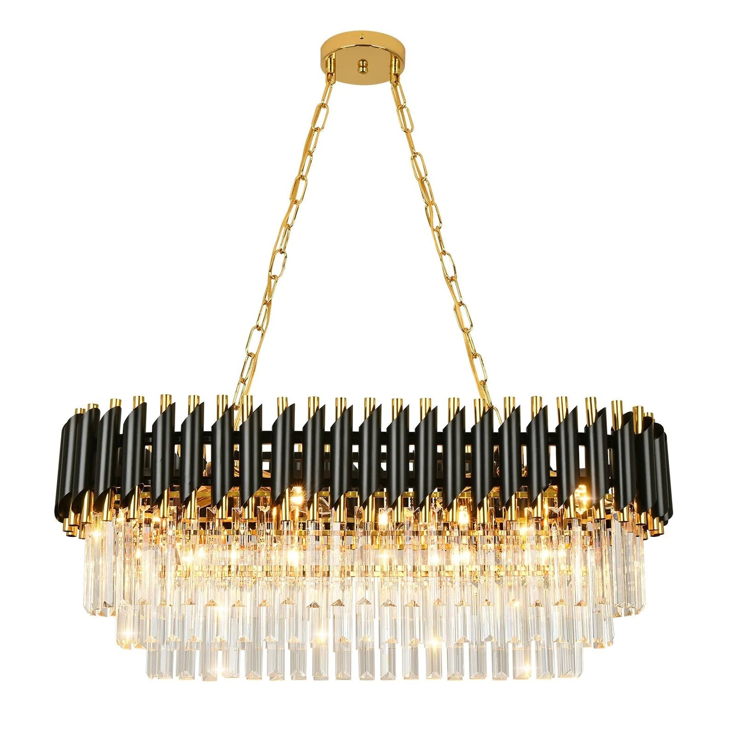 Verano Crystal Dining Room Light Fixture