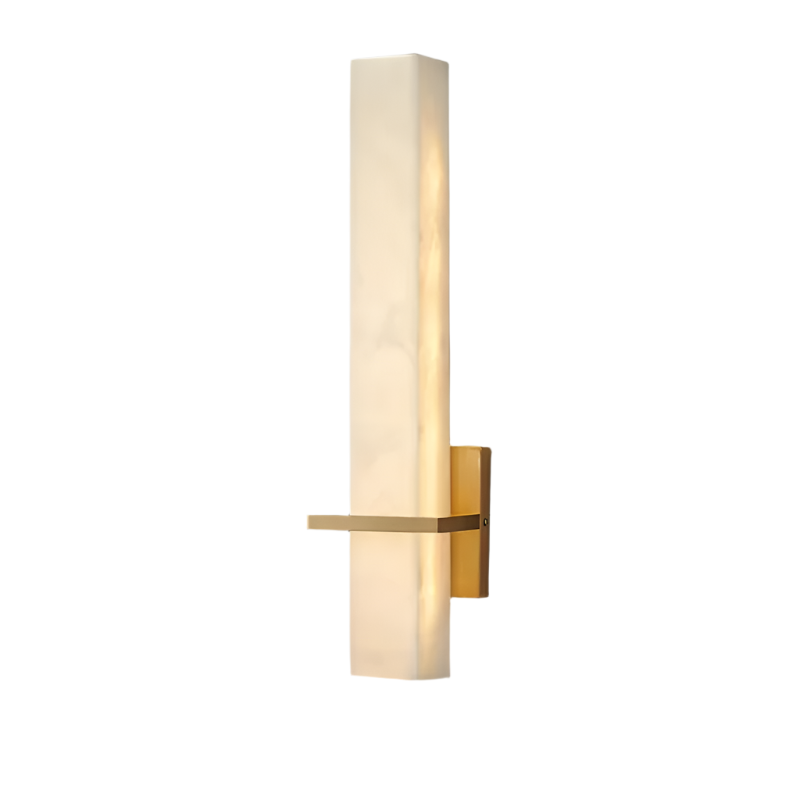 Natural Marble Indoor Sconce