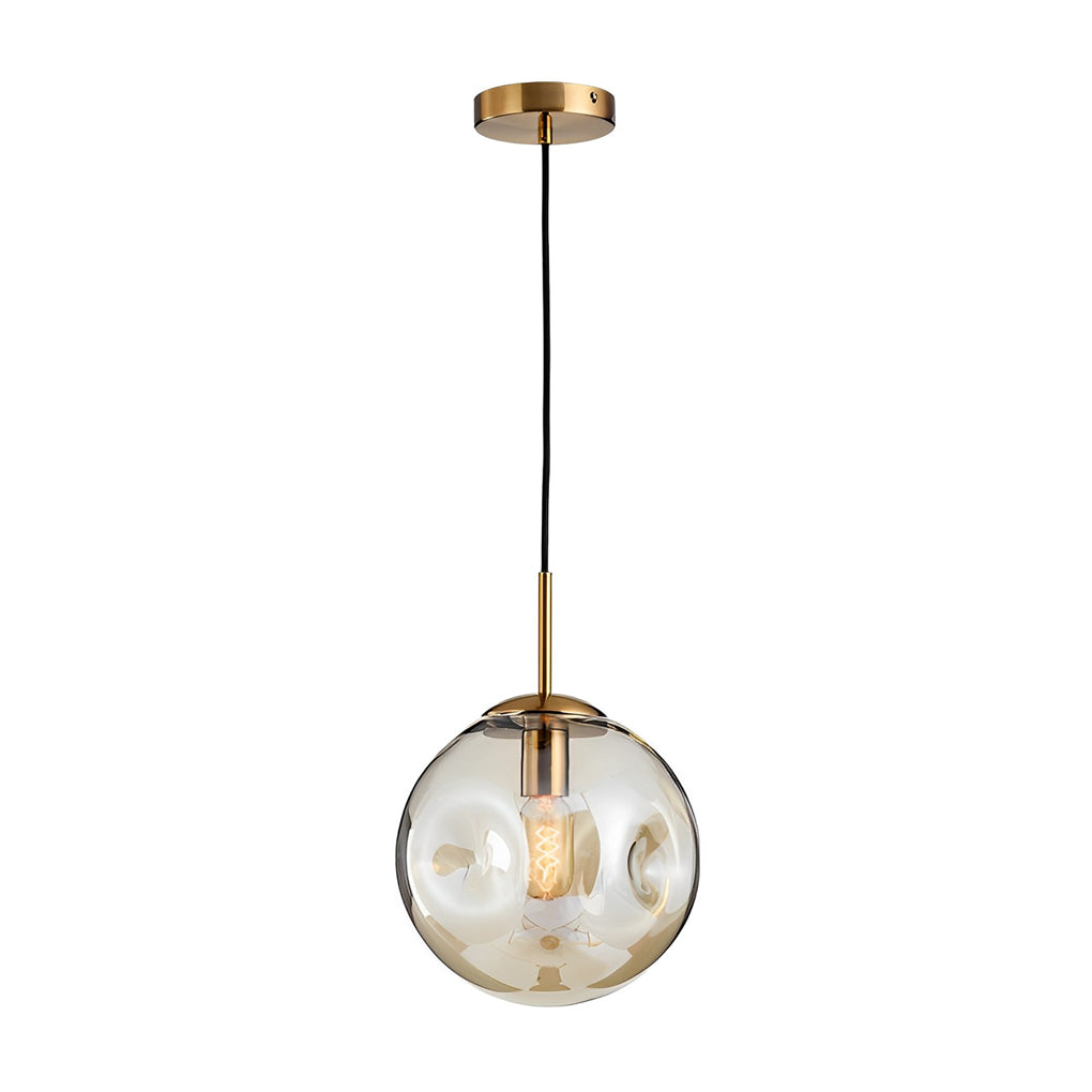 Creative Glass Globe Metal Nordic Small Chandelier Pendant Lighting