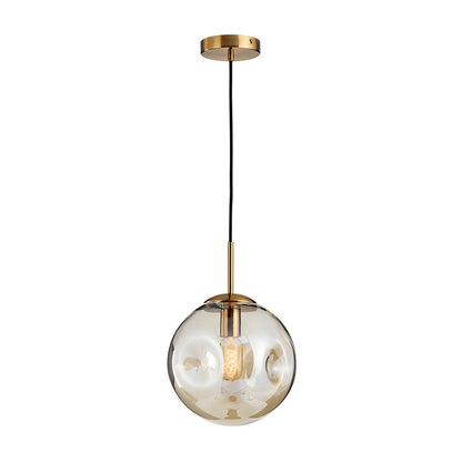 Creative Glass Globe Metal Nordic Small Chandelier Pendant Lighting