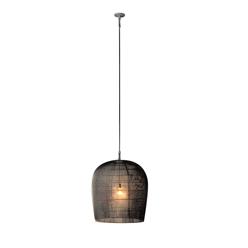 Simple Iron Woven Wabi-Sabi Zen Lanterns Japanese Style Chandelier