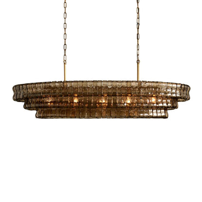 Riviera Vintage Crystal Dining Room Chandelier