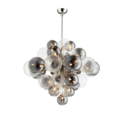 Glass Bubbles Ball Designer Creative LED Post-Modern Chandelier Light