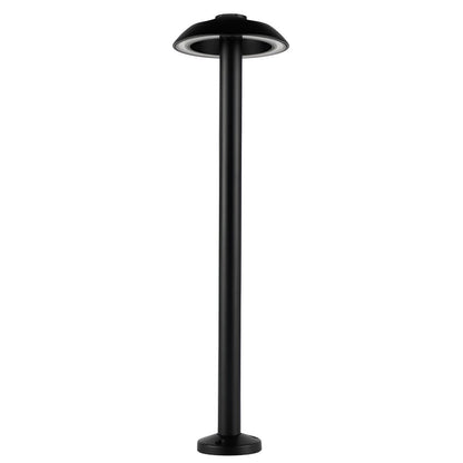 Mushroom Shaped LED Waterproof Black Modern Outdoor Lawn Light Path Lights