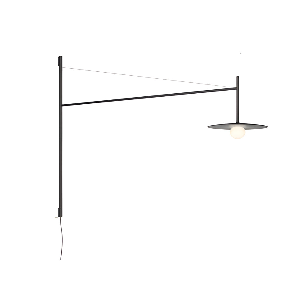 Minimalist Metal Long Pole Arm Tempo LED Wall Sconce