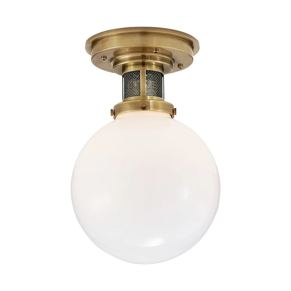 McCarren 8" Wide Semi-Flush Globe Ceiling