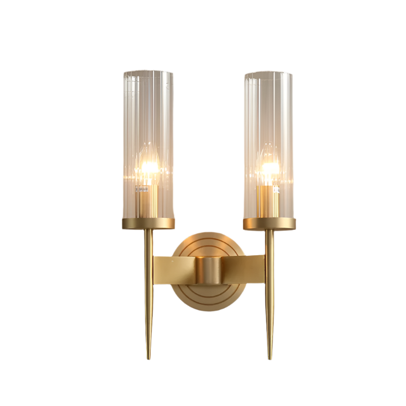 Palermo Postmodern Copper Wall Sconce