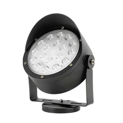 Adjustable Waterproof LED Anti-slip Black Modern Outdoor Spotlights