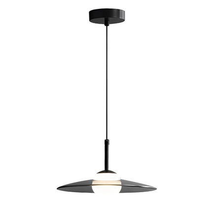 Minimalist Glass UFO LED Black Nordic Chandelier Kitchen Pendant Lighting